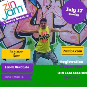 Zin Jam Choreo Session with Hugo