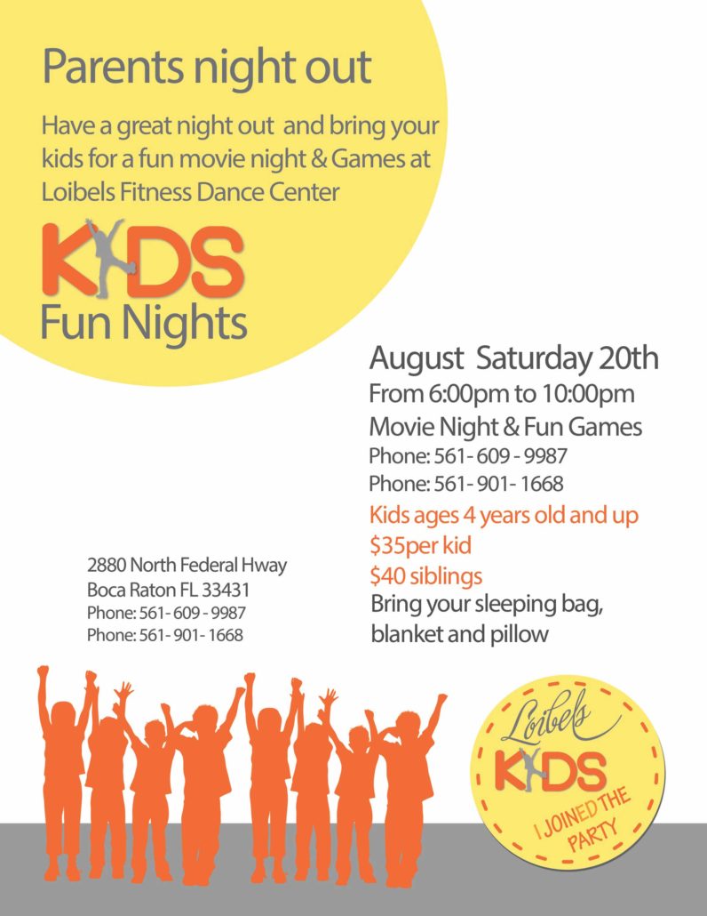 Kids Fit 2 Win Parents Night Out