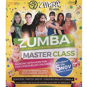 Dancing With Hope For Our Venezuelan Children - Zumba Master Class