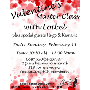 Valentine's Master Class