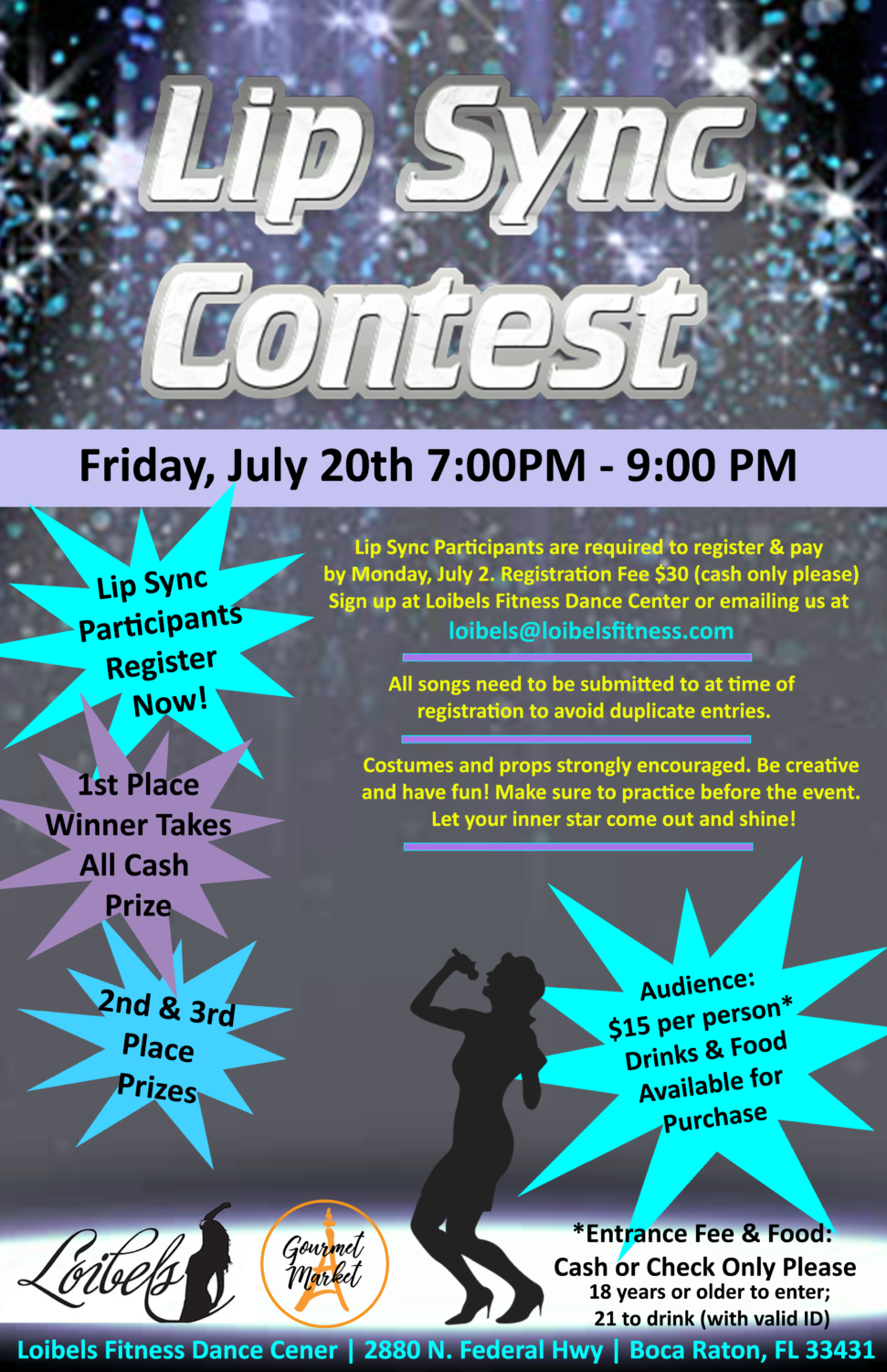 Lip Sync Contest Loibels Fitness Dance Center Boca Raton Fl 0593